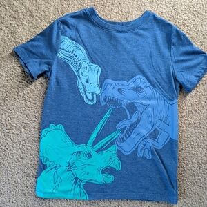 Cat & Jack Blue Dinosaur Adventure Tee